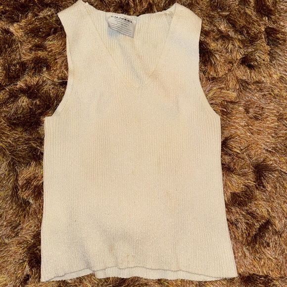 Emmanuel Ungaro ribbed stretch top L - Picture 9 of 11